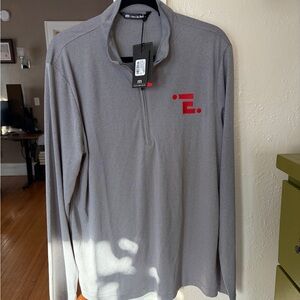 Travis Mathew Gray Quarter Zip